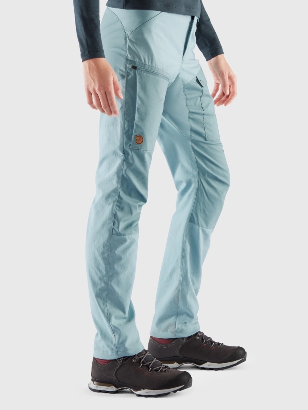 Ladies Fjallraven Abisko Midsummer Trousers (Reg Length) - As New